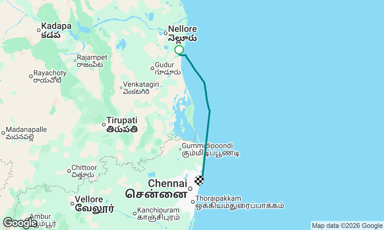 Voyage map