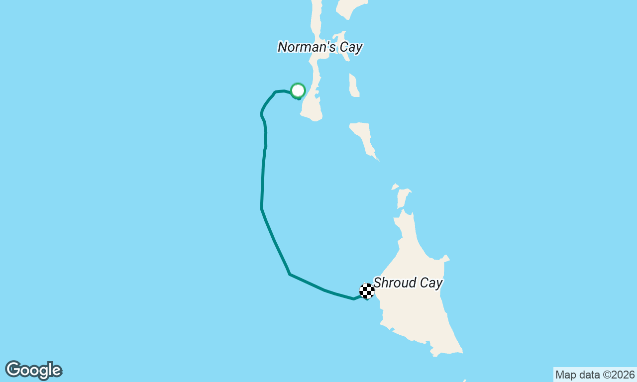 Norman’s Cay to Shroud Cay