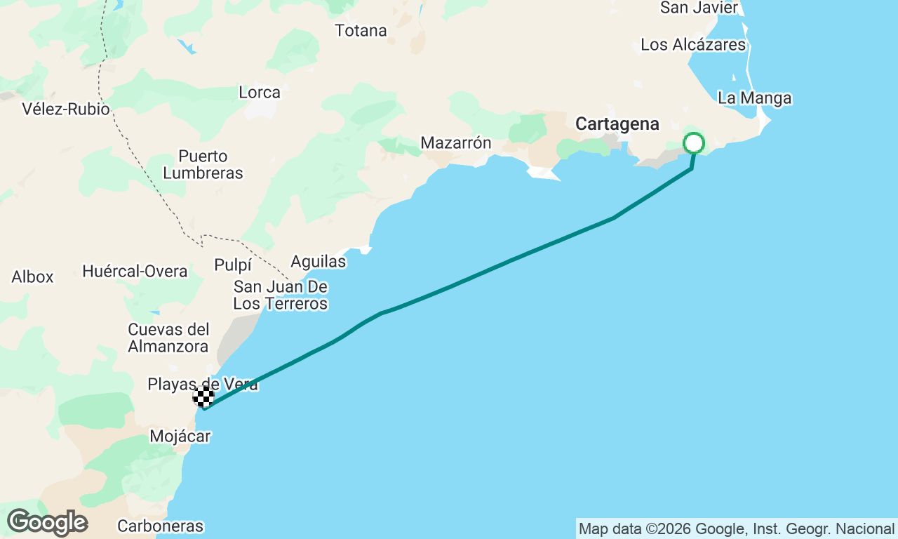 Voyage map