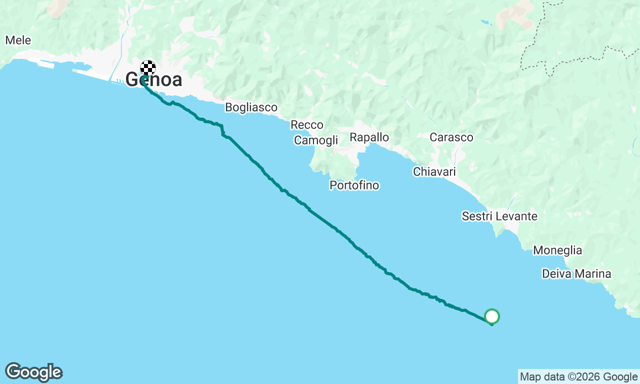Voyage map