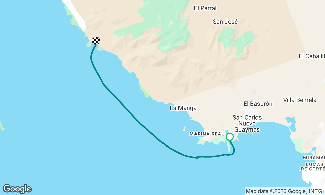 Voyage map