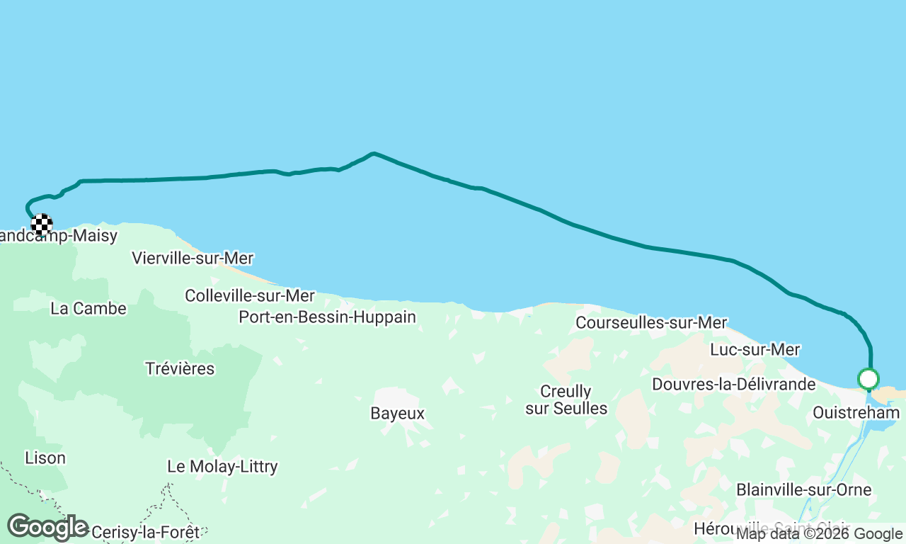 Ouistreham to Grandcamp