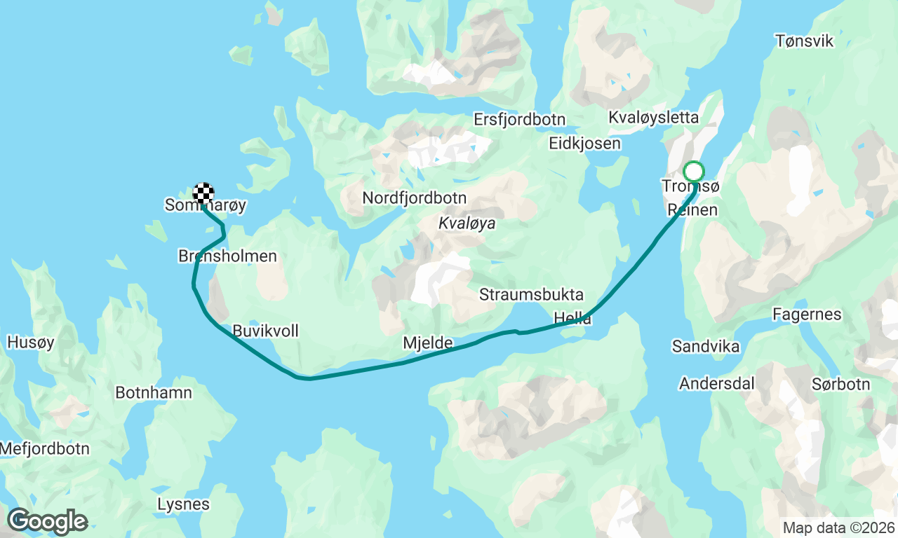 Voyage map