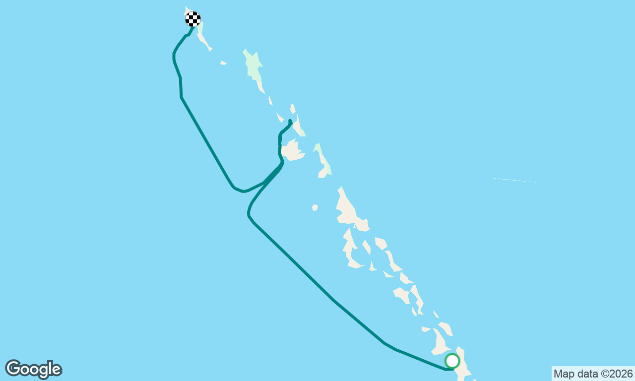 Staniel Cay to Waderwick Wells via The Aquarium
