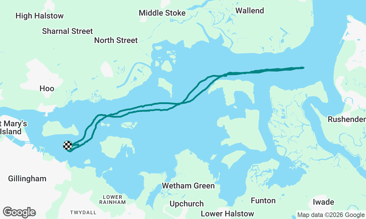 MCC to Deadman's Island and return.