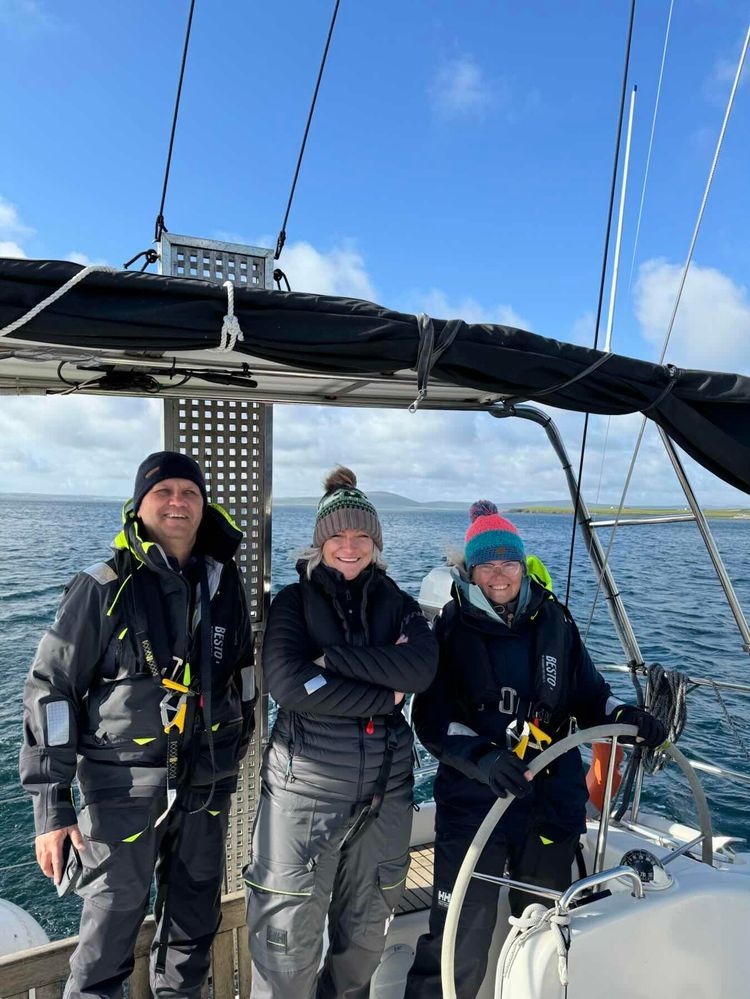 Voyage photo from Orkney to Faroes