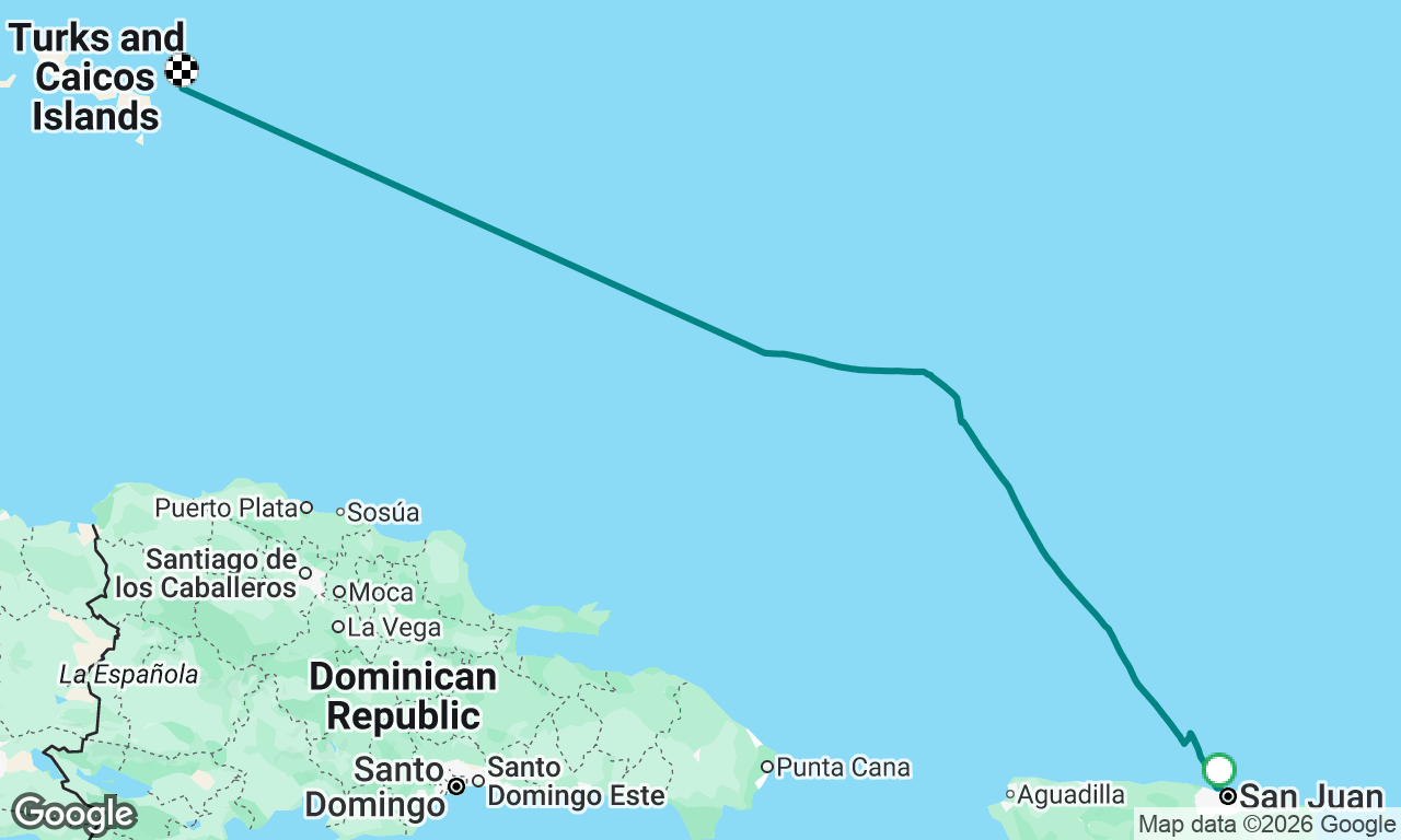 Voyage map
