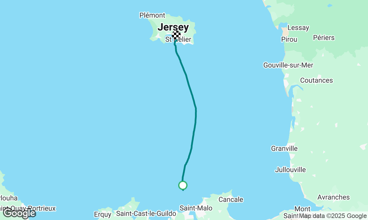 Day 5
St Servan to Jersey