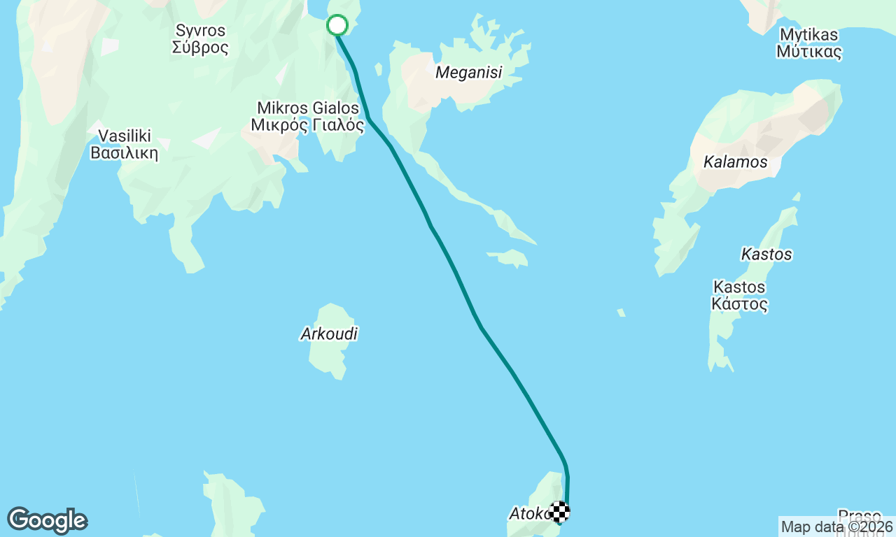 Voyage map