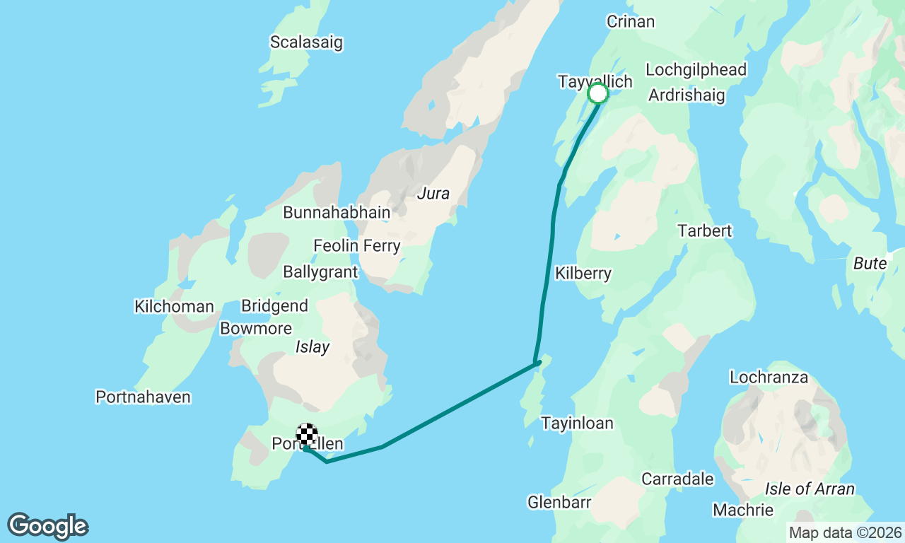 Tayvallich to Port Ellen