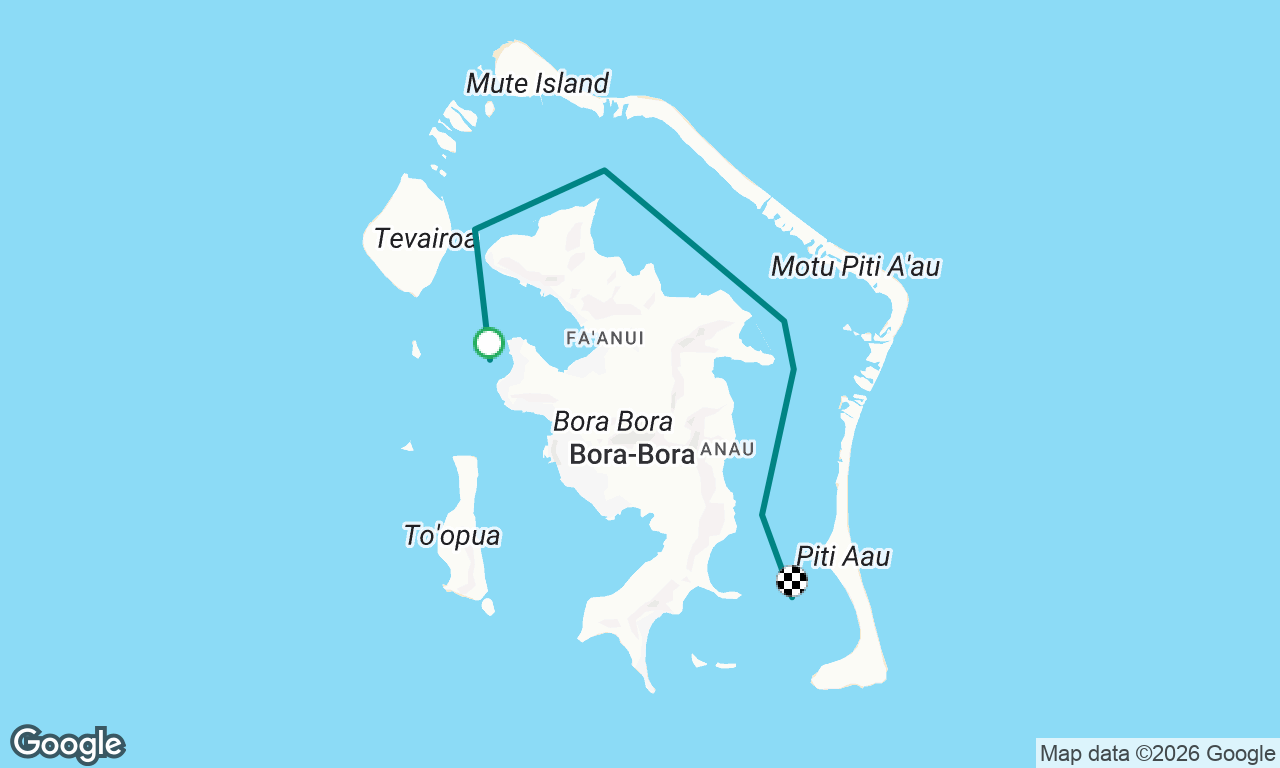 Bora Bora North > Bora Bora South