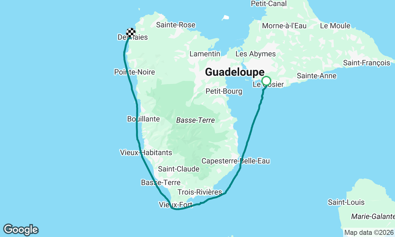 Voyage map