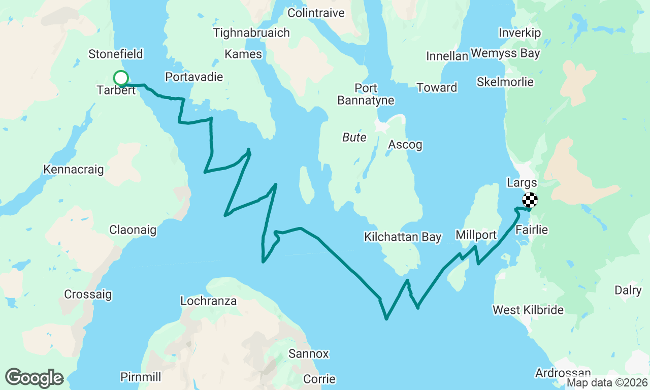 Tarbert to Largs, Scotland