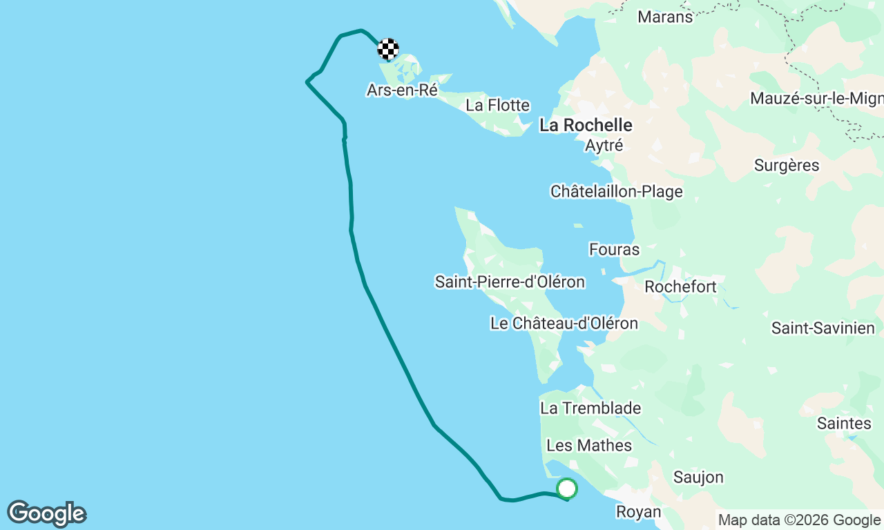 Voyage map