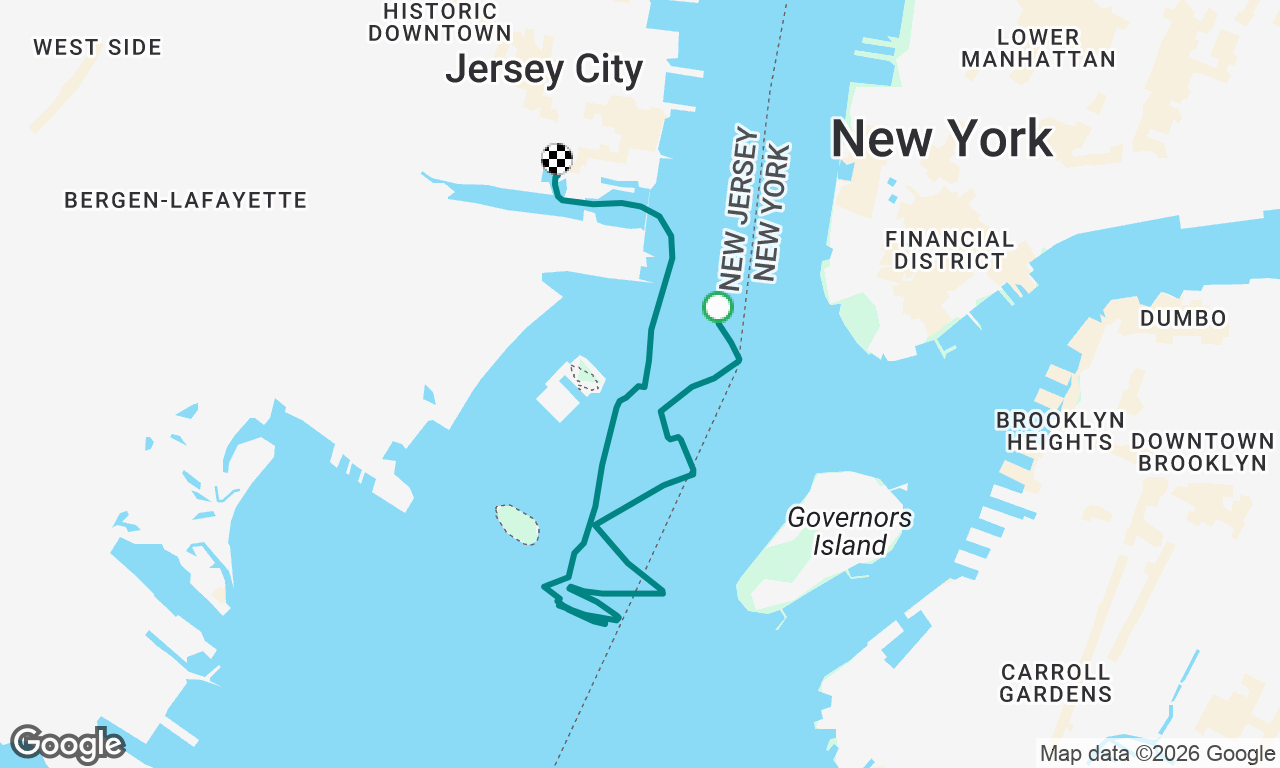 Voyage map