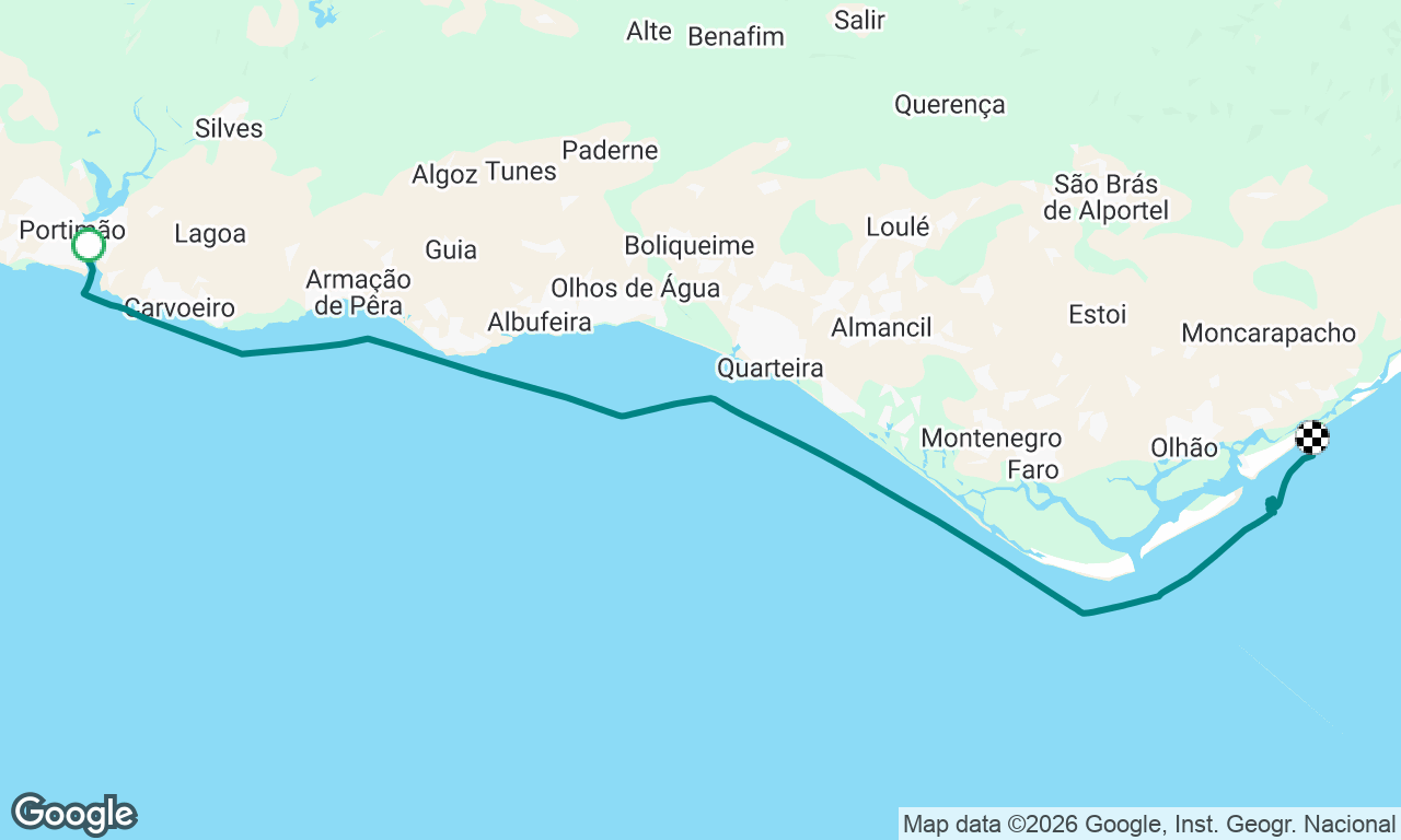 Voyage map