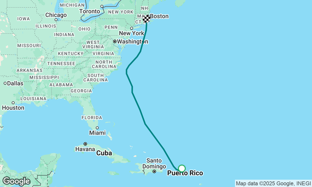 St. Thomas to Newport