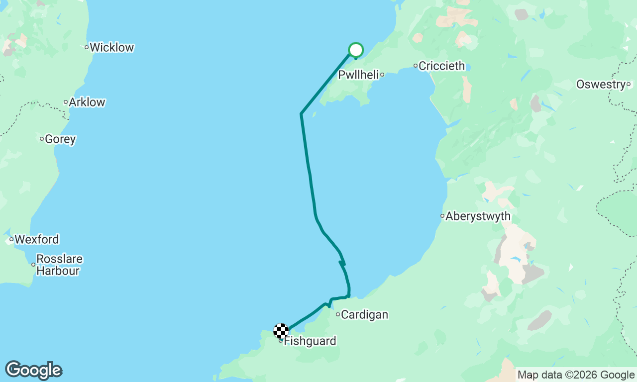 Porthdinllaen to Fishguard