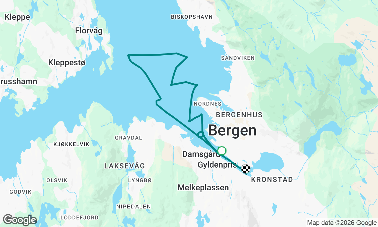 Voyage map