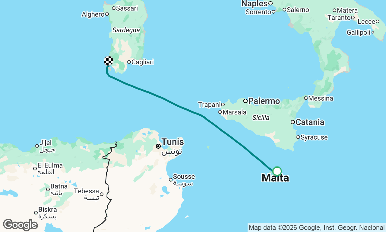 Malta to Spain: Part One