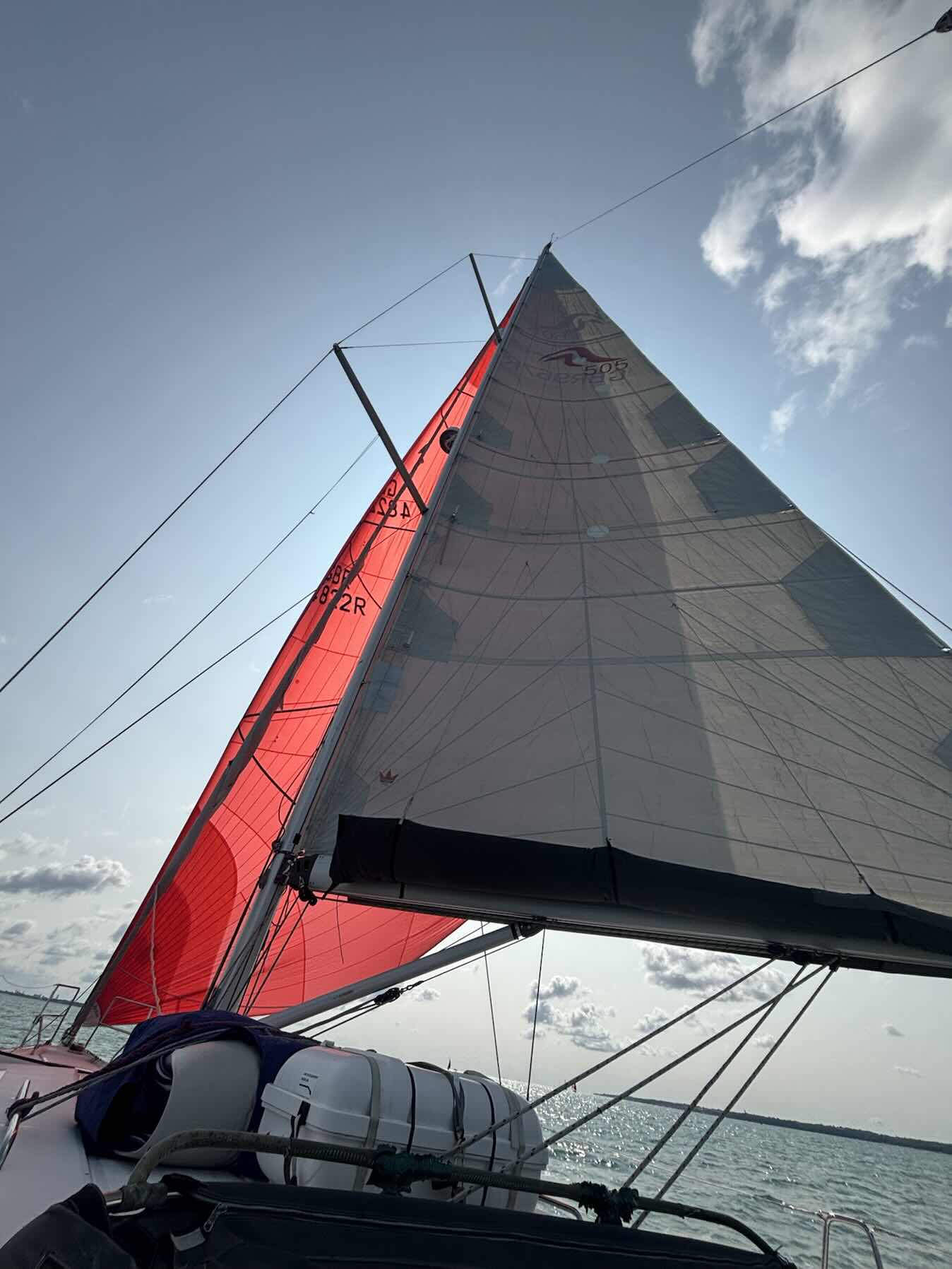 Spinnaker run back to base _B6F815CD-4FE4-49E8-ADCA-CF85C1FF6F43