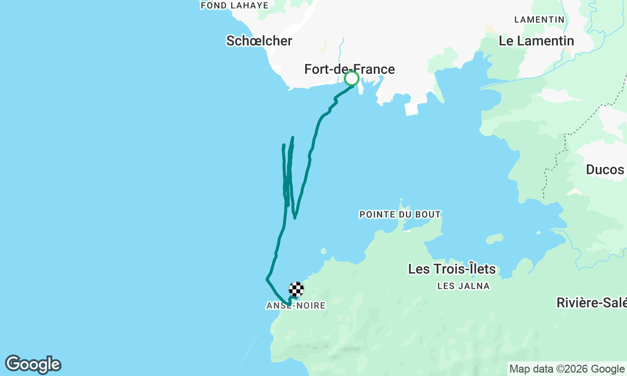 Voyage map