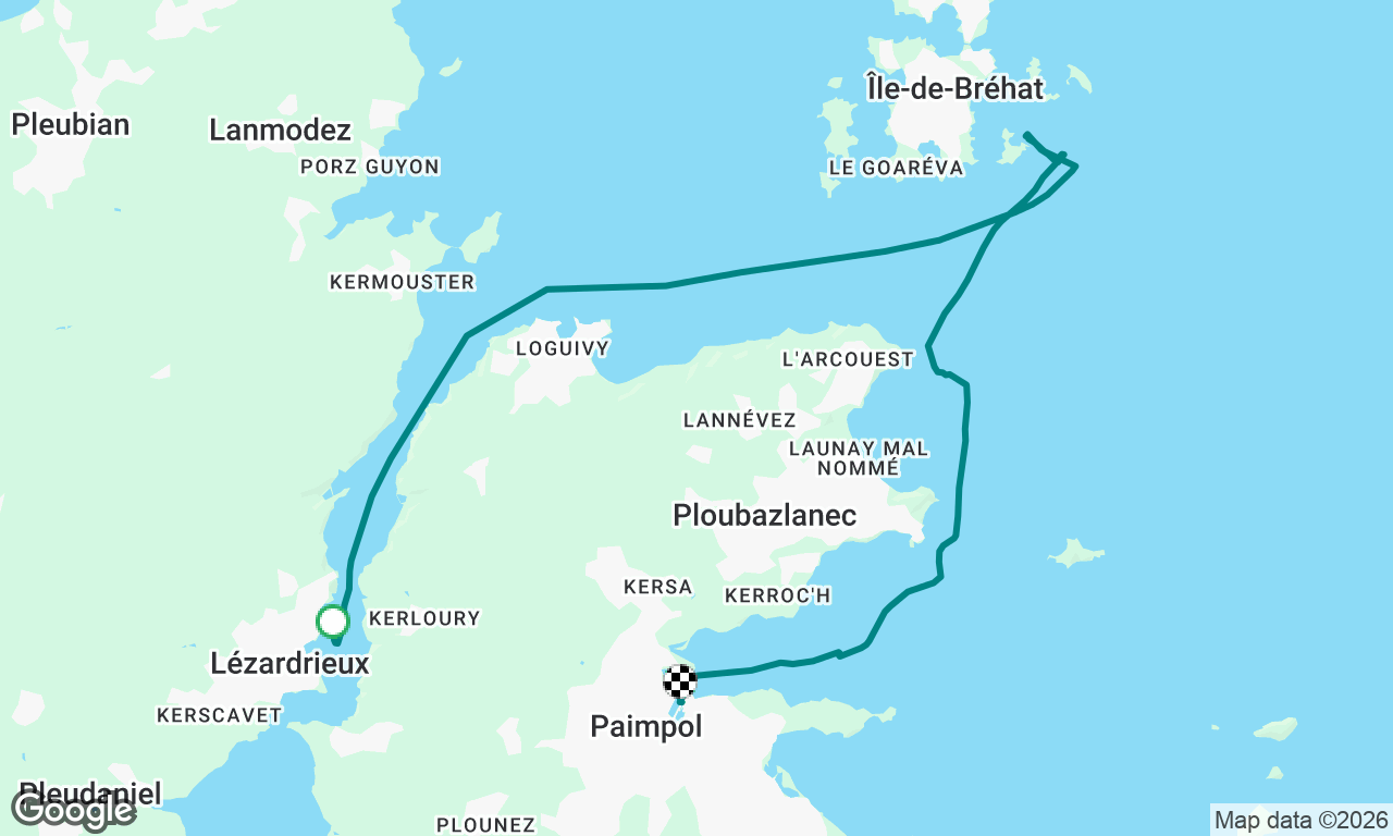 Coastal Skipper Pilotage
Day 2 Lezardrieux to Paimpol