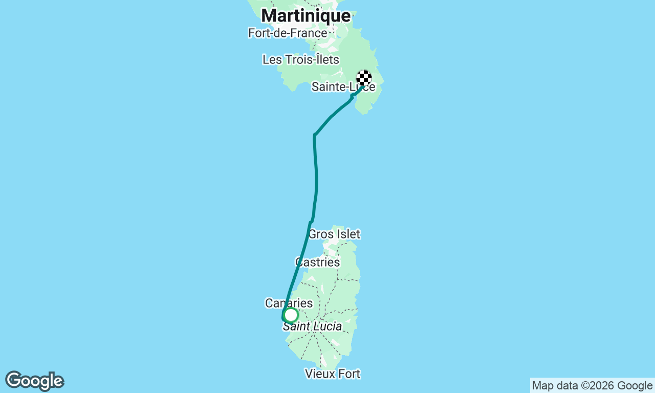 Voyage map