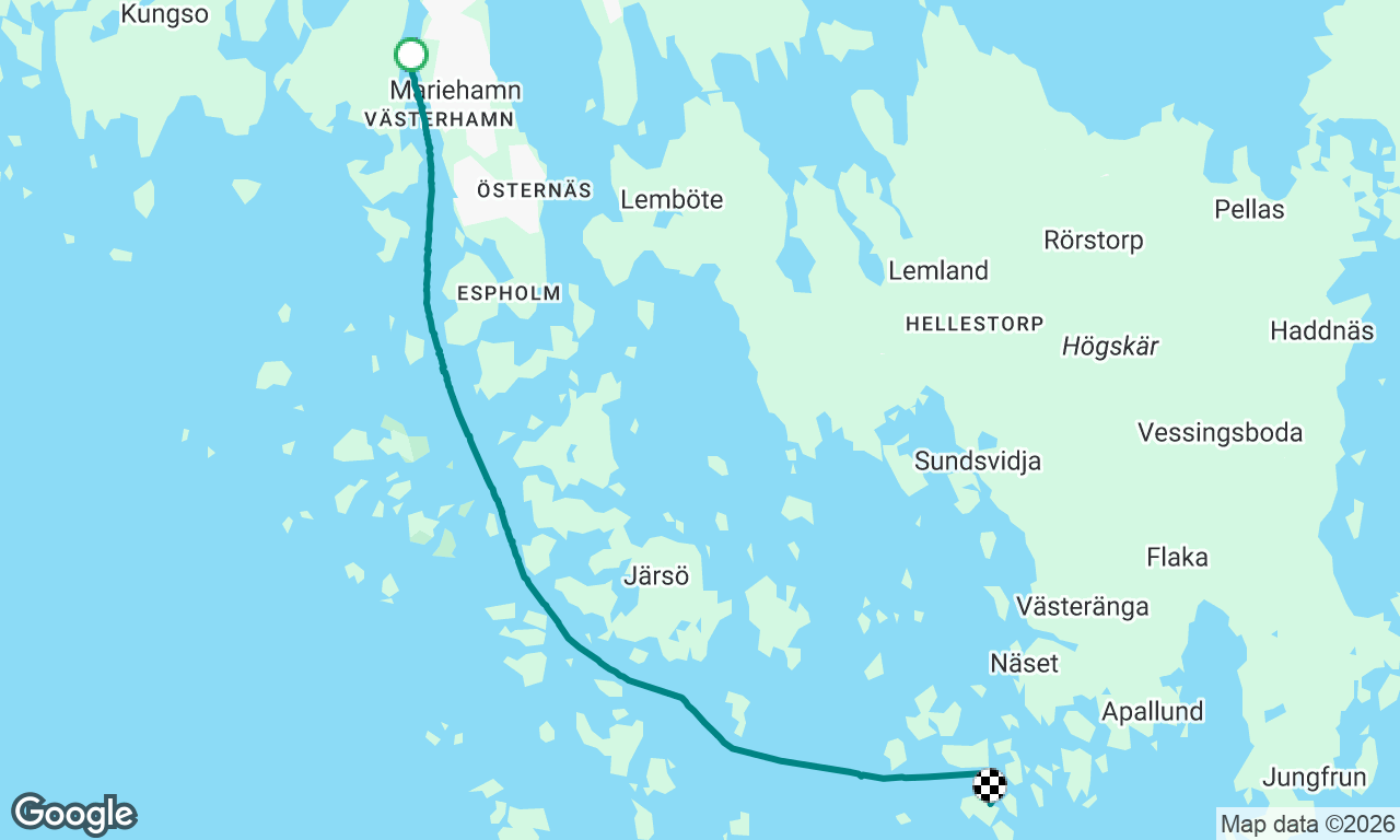 Voyage map