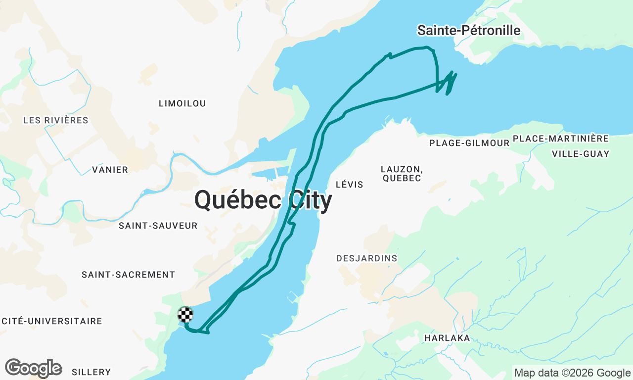 Voyage map