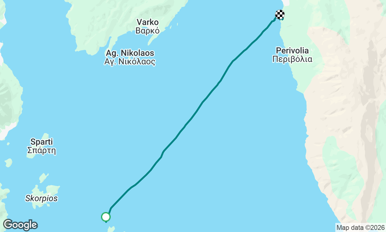 Voyage map