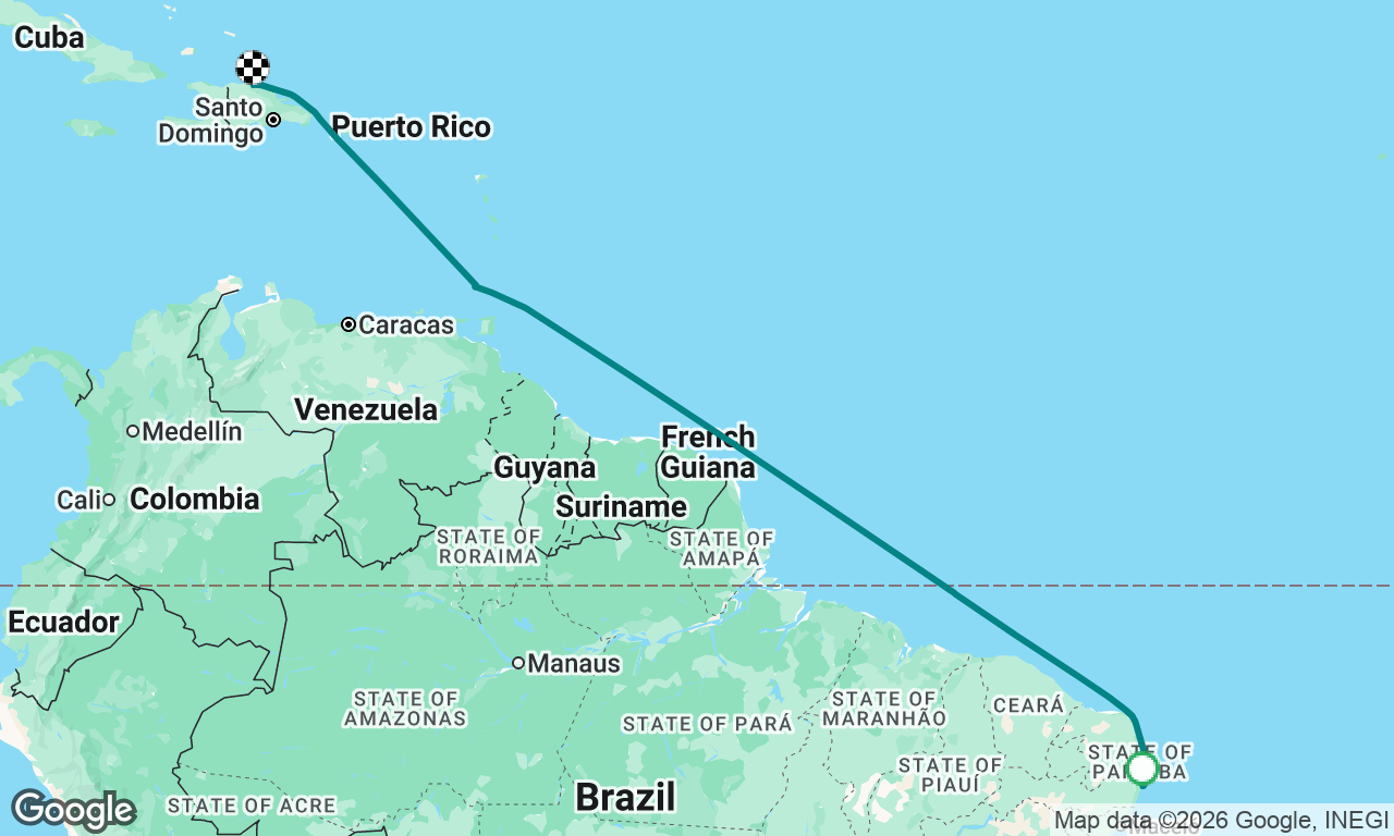 Recife x Grenada x República Dominicana 