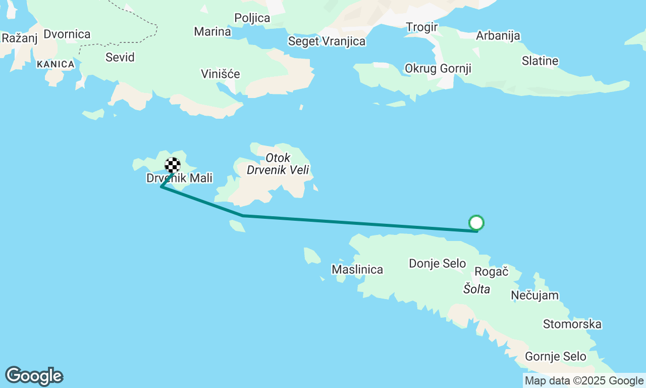 remainder of previous route