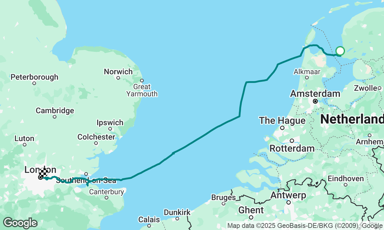 LO-007-25 - Stavoren -> London via Queenborough

