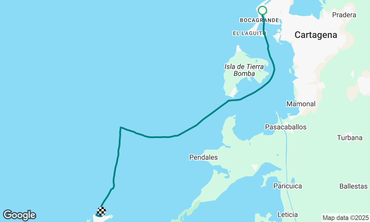 Cartagena to Rosario Islands 🇨🇴 