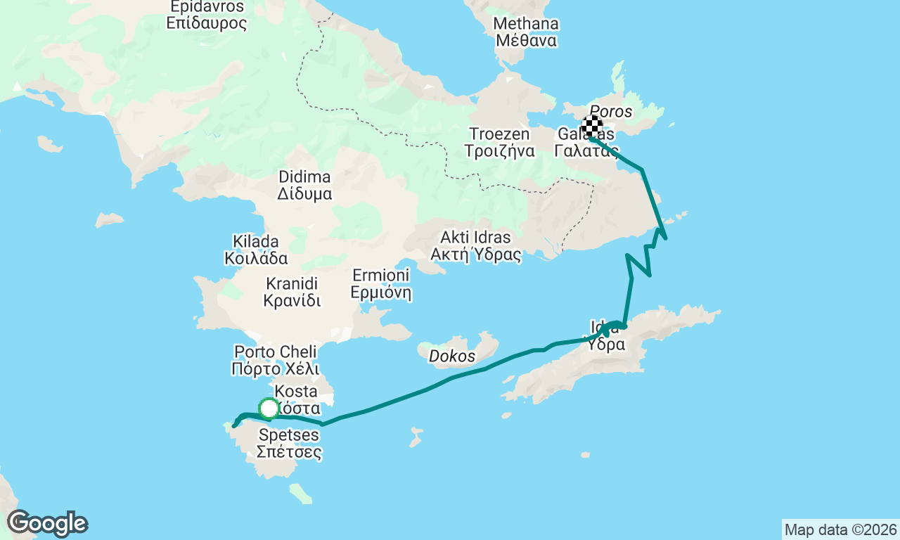Voyage map