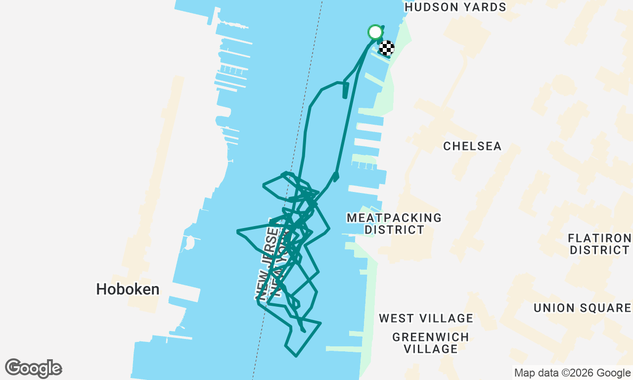 Voyage map