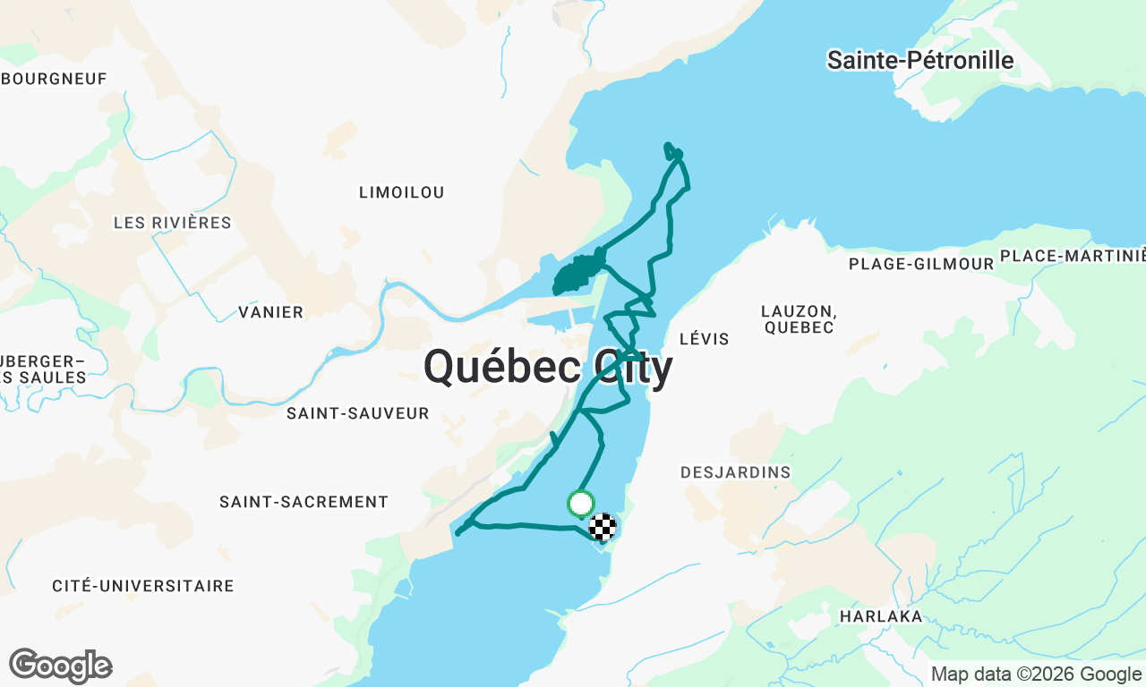 Voyage map