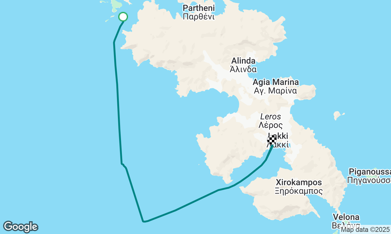 Navmare Boatyard to Lakki Port