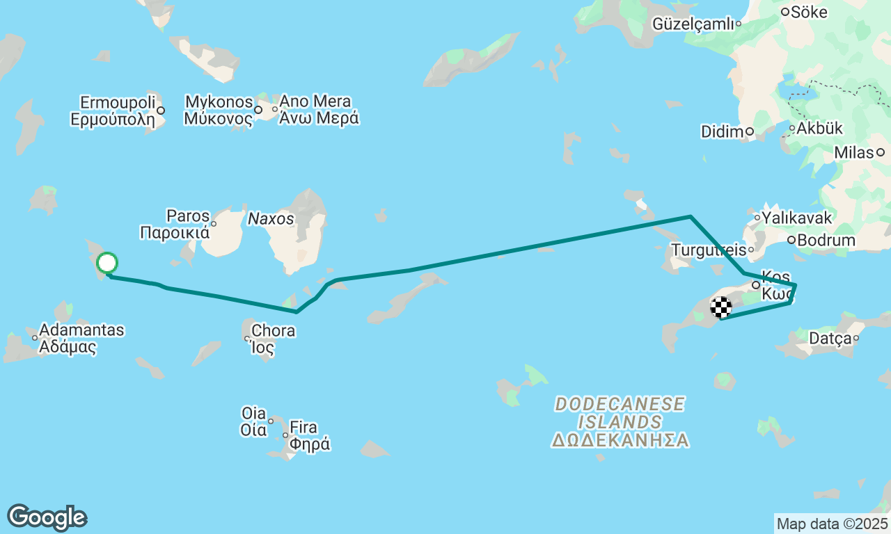 Sifnos to Kos