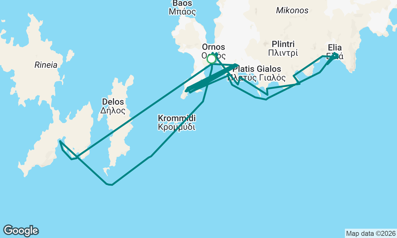 daily route rinia island