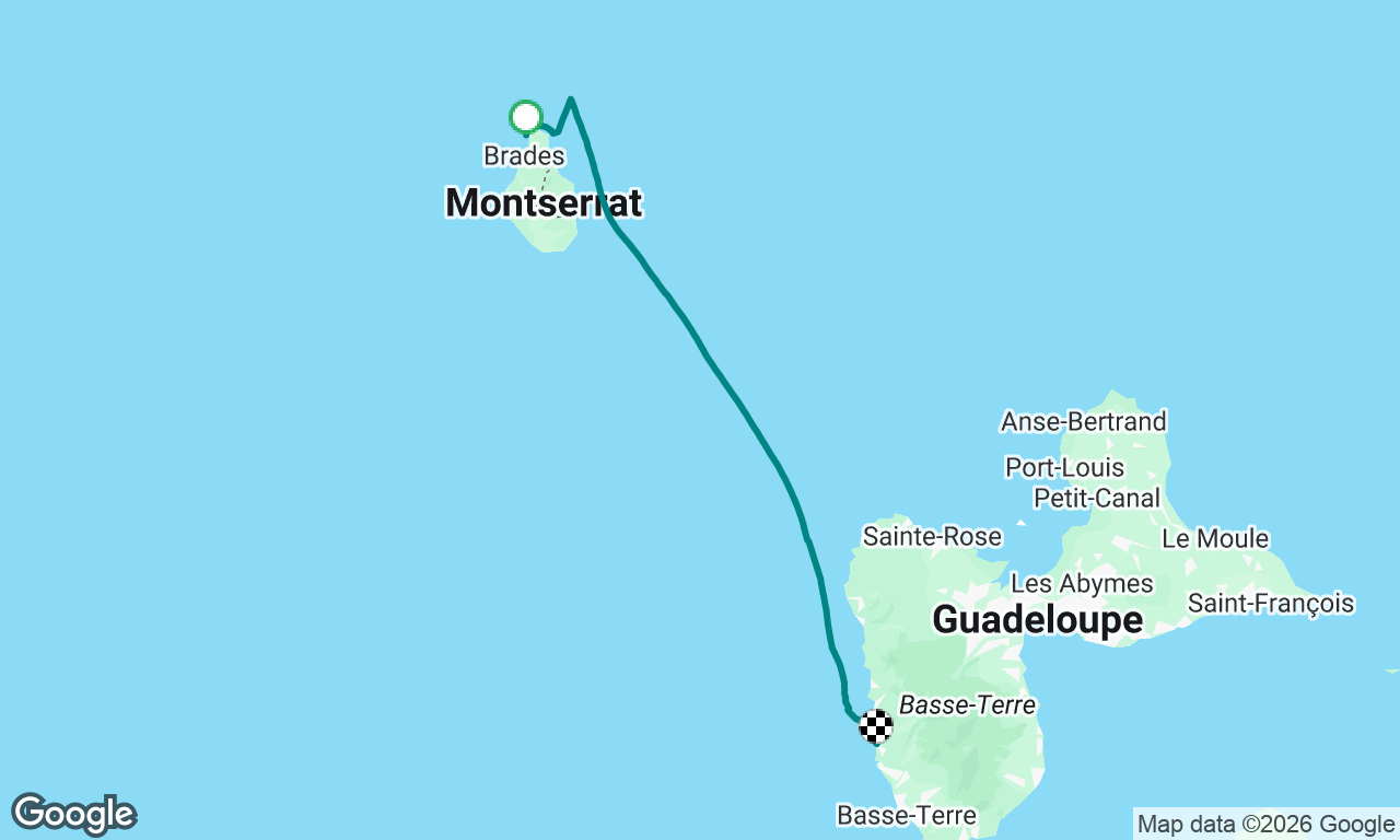 Voyage map