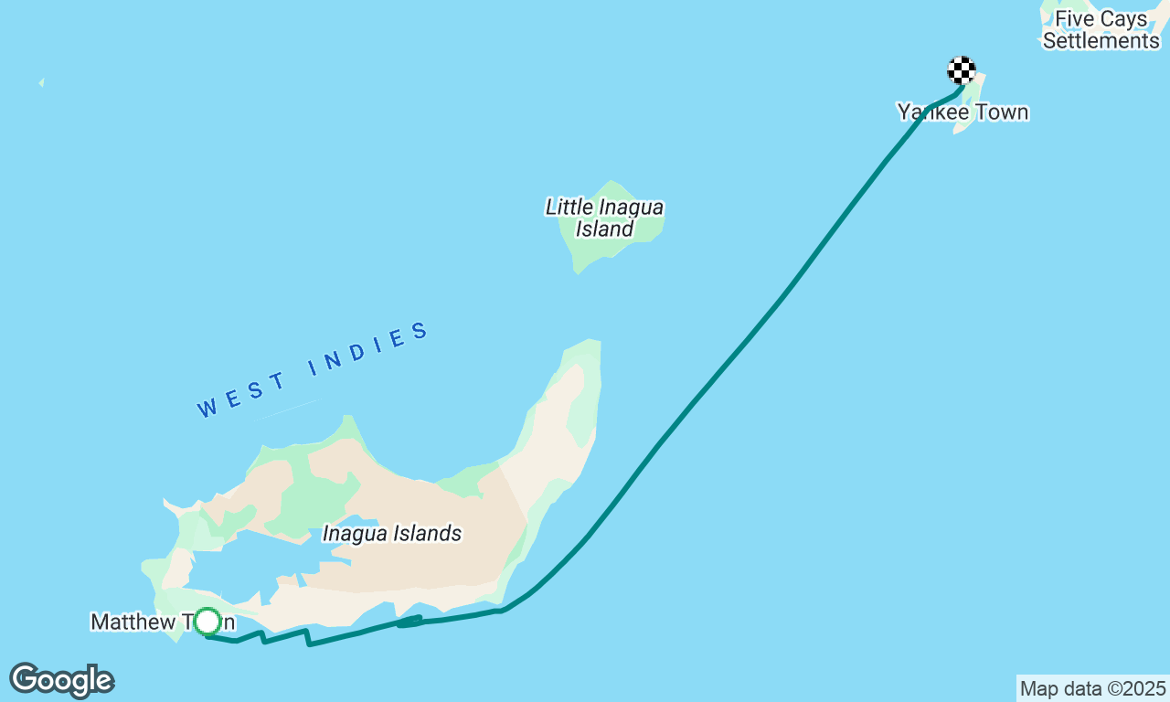Molasses Reef, Inagua, Bahamas - West Caicos, Turks & Caicos