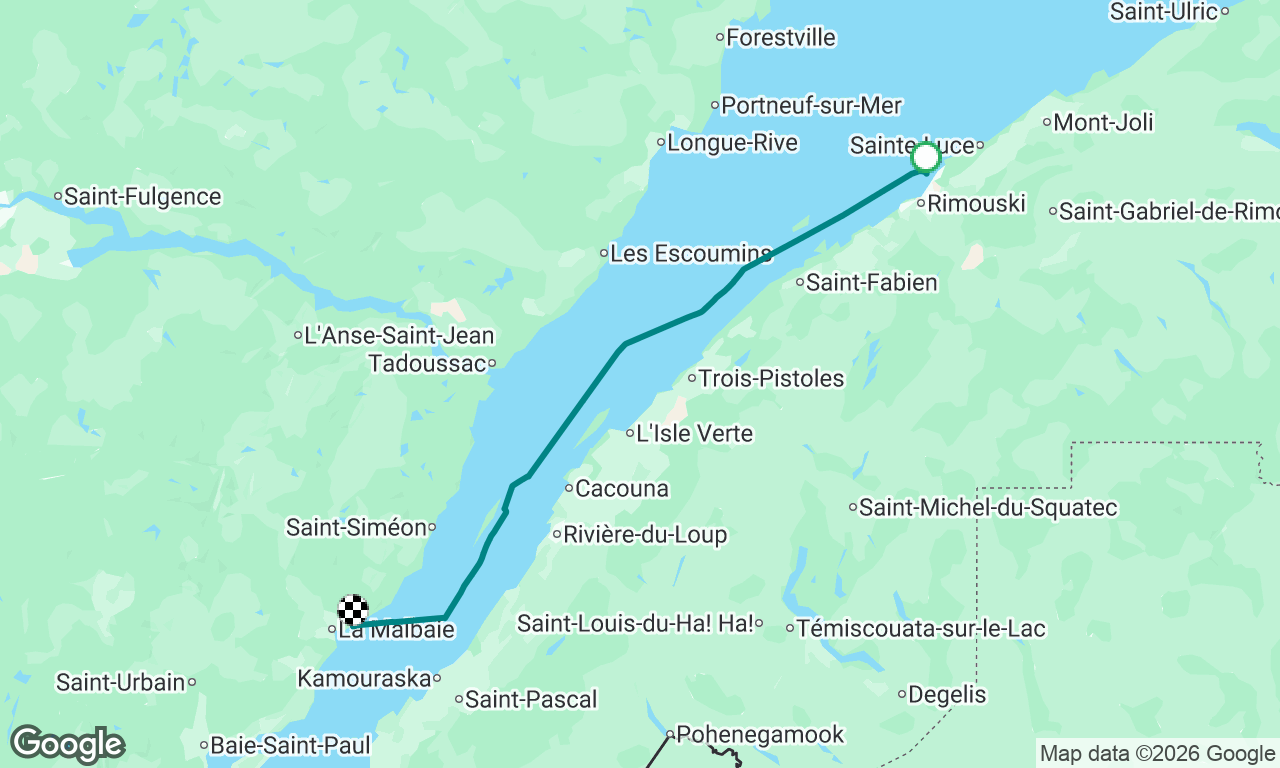 Voyage map