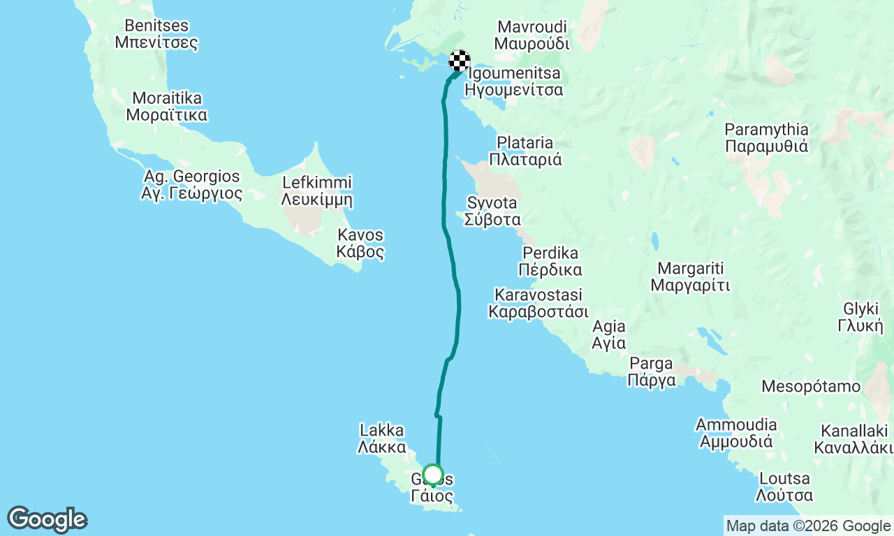 Voyage map