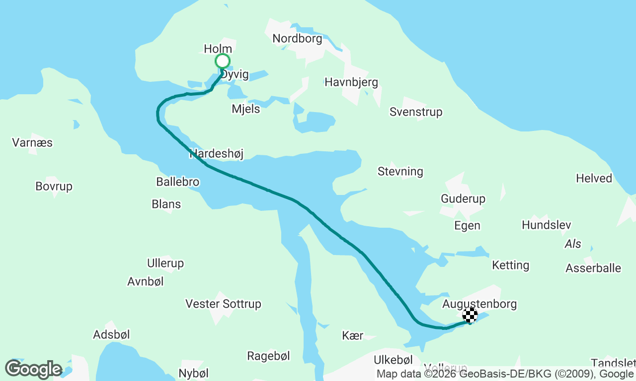 Last leg and a sail