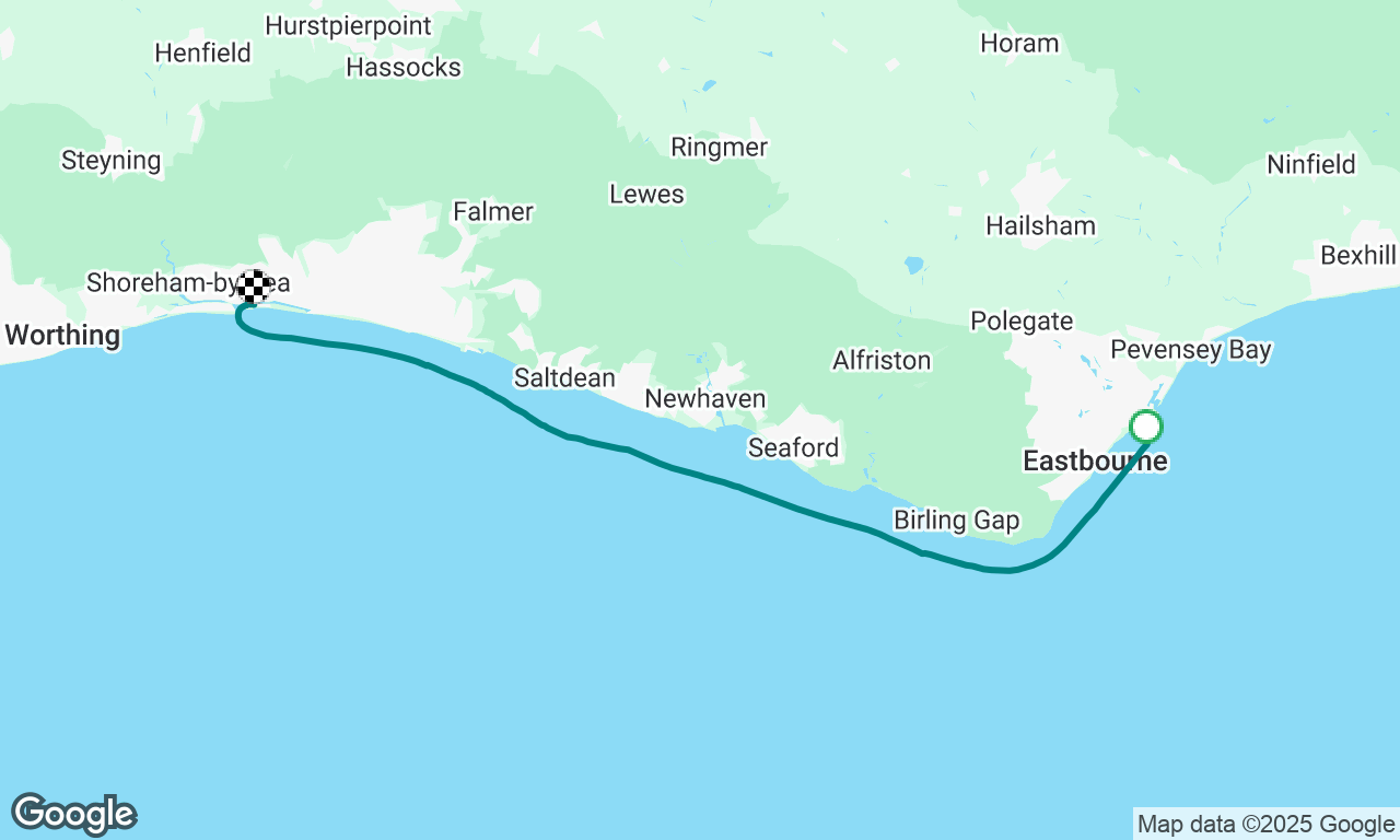 Eastbound to Shoreham 
