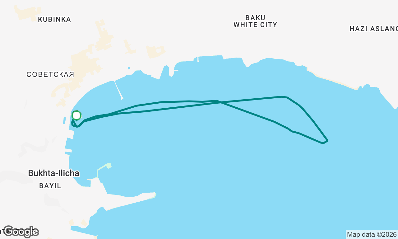 Voyage map