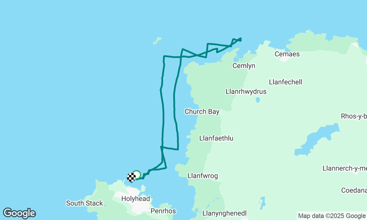 Sail to Cemlyn Bay