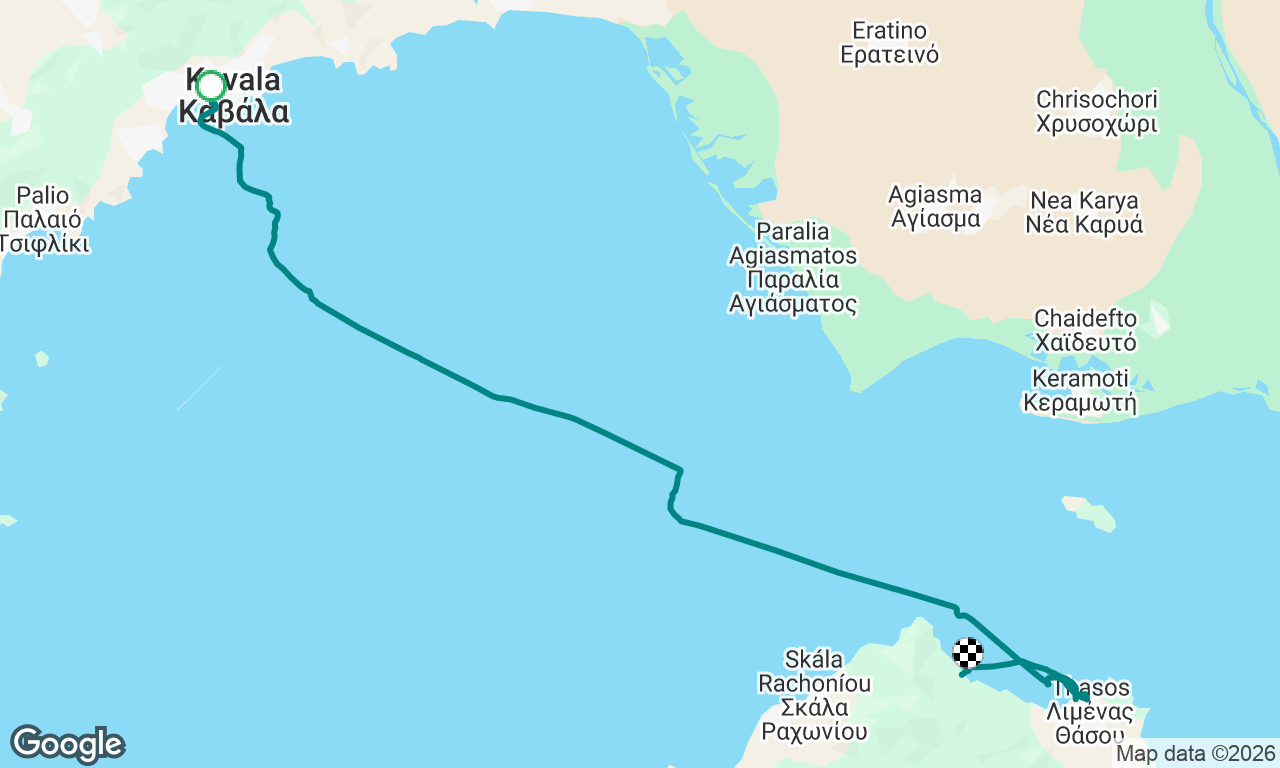 Voyage map